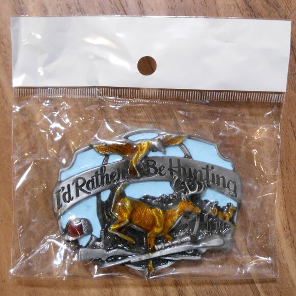 Men’s New Hunters Outdoorsman Belt Buckle - Picture 3 of 3